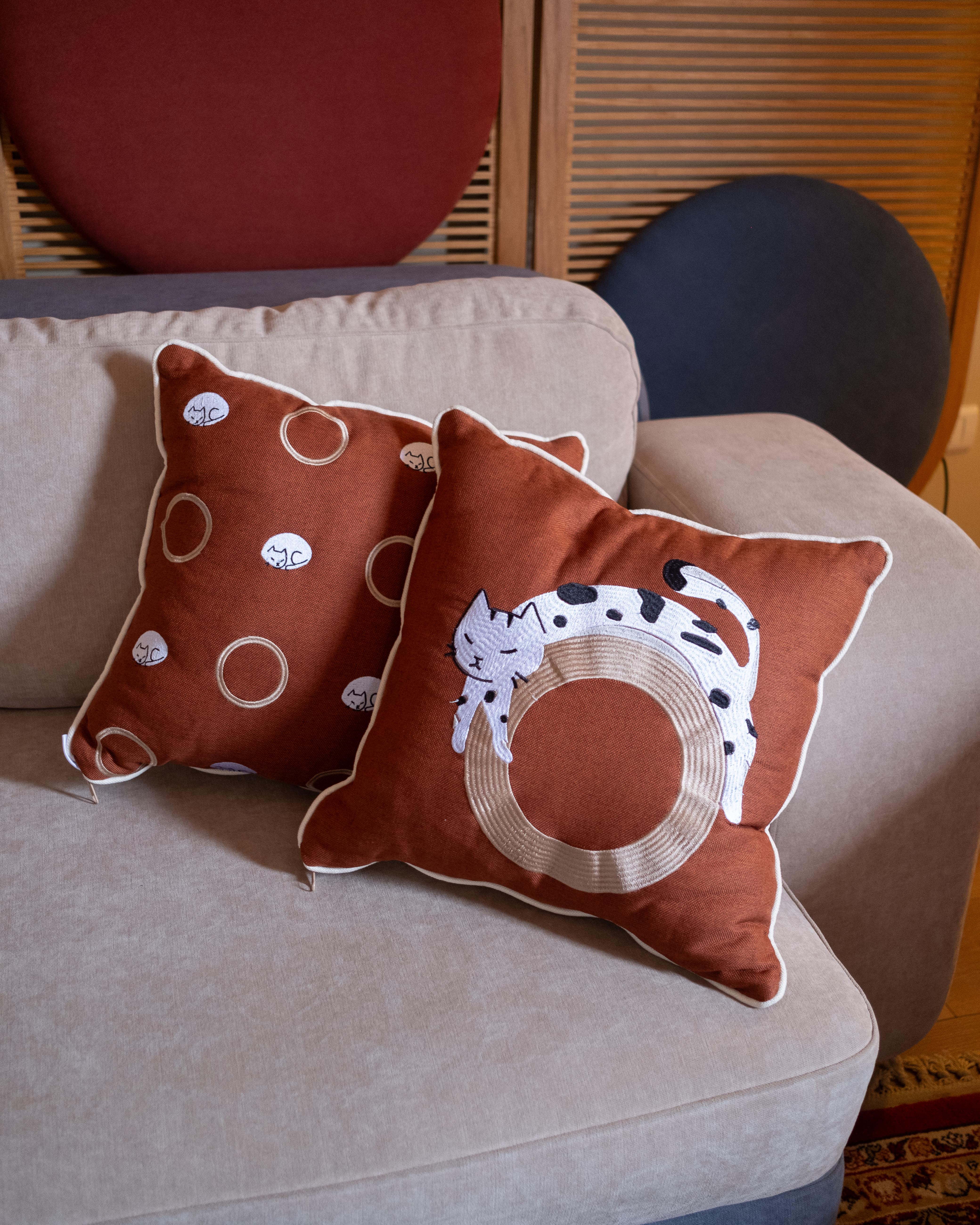 A Moment Of Nothing Pattern Cushion