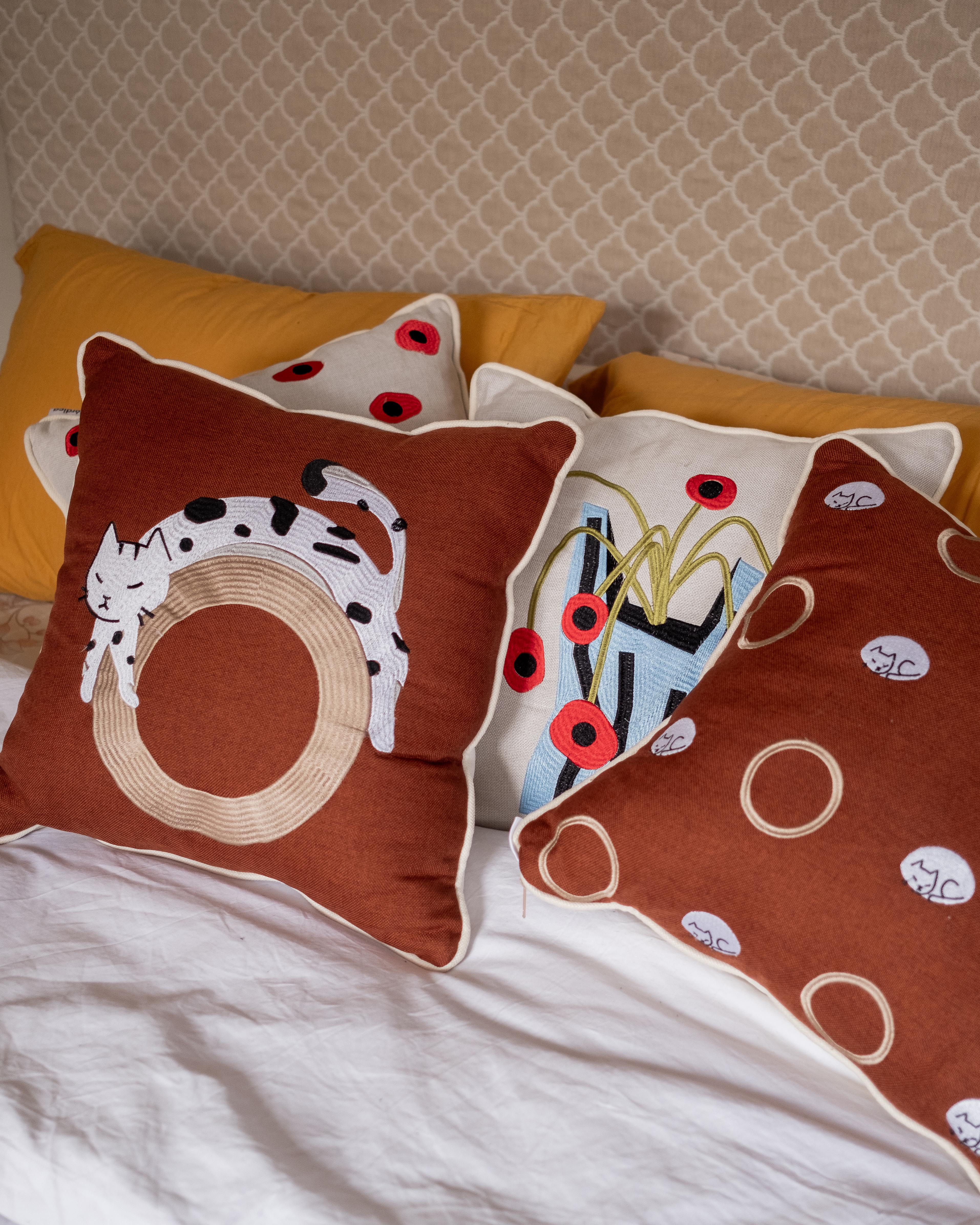 A Moment Of Nothing Pattern Cushion